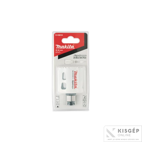 Makita bimetál körkivágó 48mm EZYCHANGE