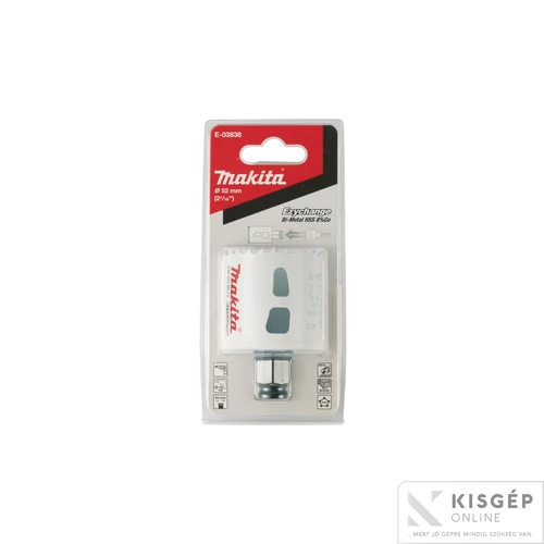 Makita bimetál körkivágó 52mm EZYCHANGE
