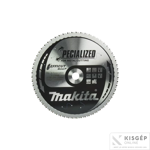 Makita EFFICUT körfűrészlap 305x25,4mm Z63 FÉM