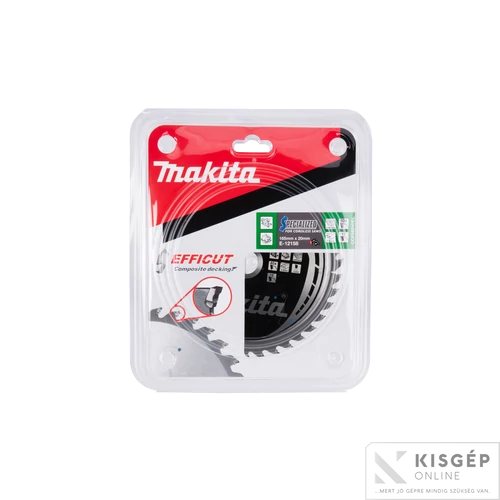 Makita EFFICUT körfűrészlap merülő 165x20mm Z40 KOMPOZIT