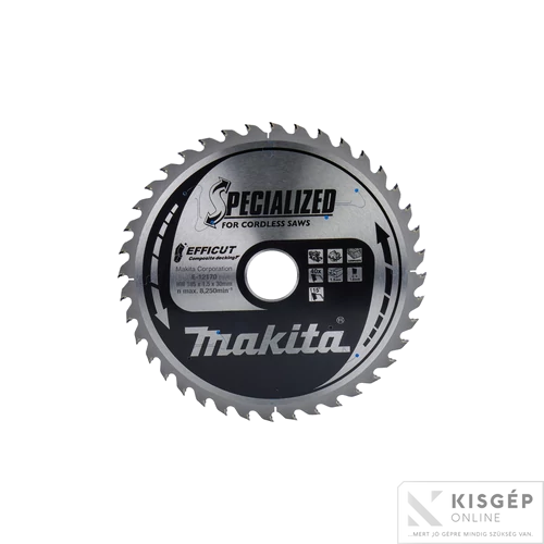 Makita EFFICUT körfűrészlap 185x30mm Z40 KOMPOZIT