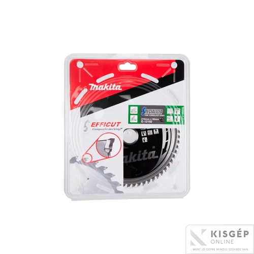 Makita EFFICUT körfűrészlap 216x30mm Z60 KOMPOZIT
