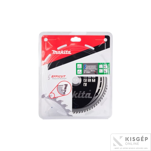 Makita EFFICUT körfűrészlap 260x30mm Z75 KOMPOZIT