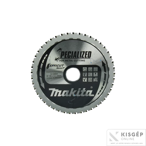 Makita EFFICUT körfűrészlap 185x30mm Z45 FÉM