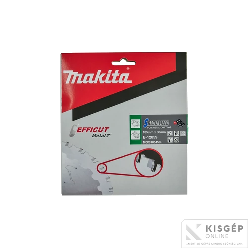 Makita EFFICUT körfűrészlap 185x30mm Z45 FÉM
