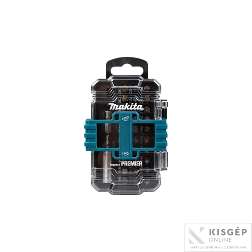 Makita impact PREMIER 31db-os PROFI bitkészlet
