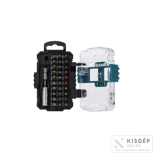 Makita impact PREMIER 31db-os PROFI bitkészlet