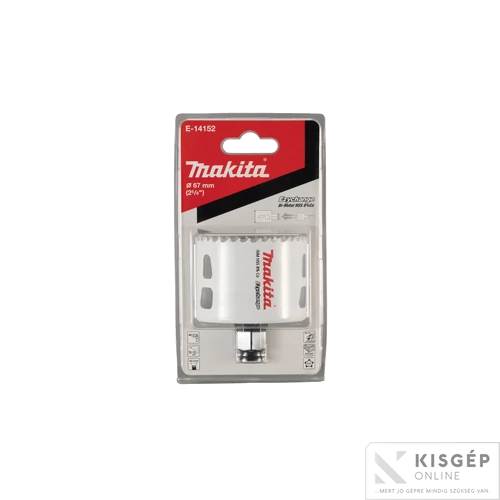 Makita bimetál körkivágó 67mm EZYCHANGE