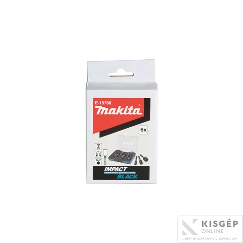 Makita impact BLACK mágneses dugókulcs készlet 6,7,8,10,12,13mm