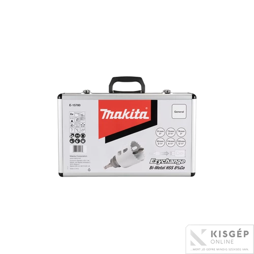 Makita EZYCHANGE készlet 51,73,76,83,114,133mm + adapter+ közp.
