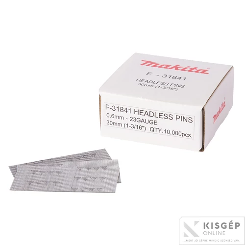 Makita tűszeg galvanizált 30mm 23GA AF201Z/DPT350/DPT351