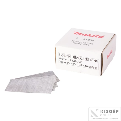 Makita tűszeg galvanizált 35mm 23GA AF201Z/DPT350/DPT351