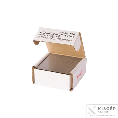 Makita tűszeg rozsdamentes 30mm 23GA AF201Z/DPT350/DPT351