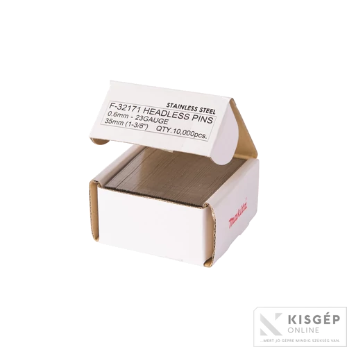 Makita tűszeg rozsdamentes 35mm 23GA AF201Z/DPT350/DPT351