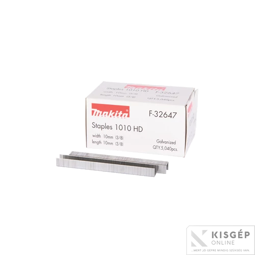 Makita kapocs 10x10mm fényes DST220/DST221