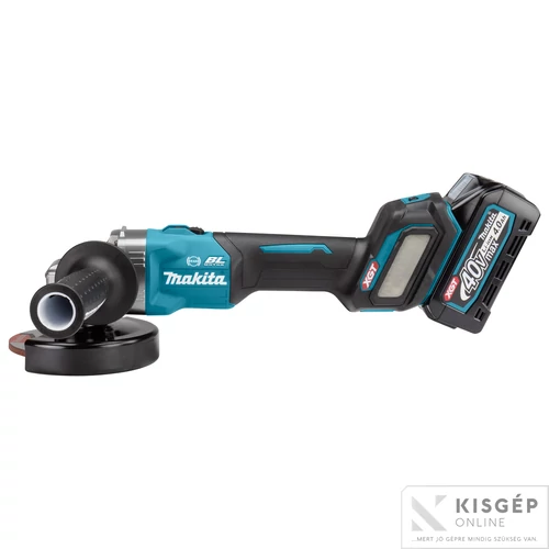 Makita GA023GM201 40Vmax XGT Li-ion BL AWS 125mm sarokcsiszoló + FÉ2x4,0Ah
