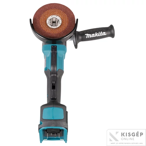 Makita 40Vmax XGT Li-ion BL AWS AFT 125mm X-LOCK sarokcsiszoló fék, ford. HK 2x2,5Ah