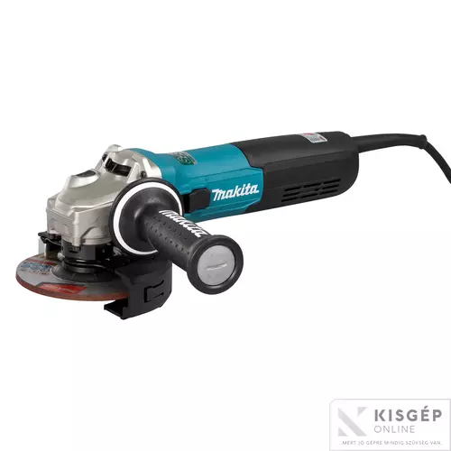 GA5090X01 Makita 125 mm 1900 W sarokcsiszoló konstans elektroknika + lágy indítás + fordulatszám szabályzás