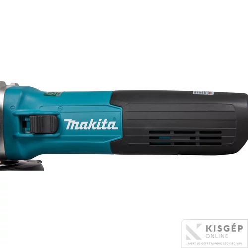Makita 125 mm 1900 W sarokcsiszoló konstans elektroknika + lágy indítás + fordulatszám szabályzás