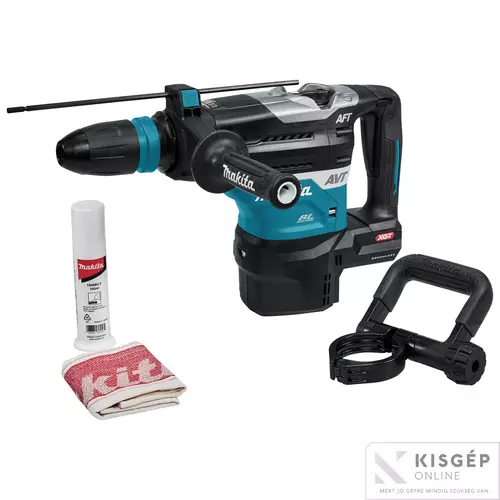 HR005GT202 Makita HR005GT202 40Vmax XGT Li-ion BL AWS 40mm 8,0J SDS-Max fúró-vésőkalapács 2x5,0Ah + WUT01