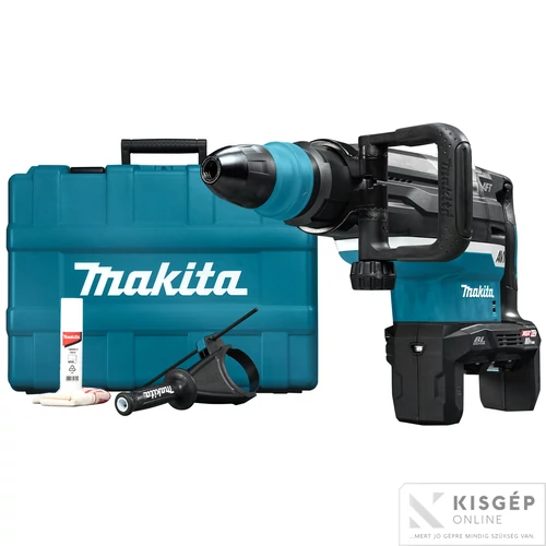 Makita HR006GZ 2x40Vmax XGT Li-ion BL AWS 52mm 21,4 SDS-Max fúró-vésőkalapács Z