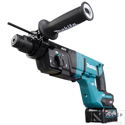 Makita 40Vmax XGT Li-ion BL AWS AVT AFT 28mm 3,0J SDS-Plus fúró-vésőkalapács 2x4,0Ah