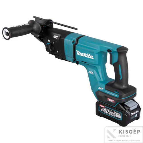 Makita 40Vmax XGT Li-ion BL AWS AVT AFT 28mm 3,0J SDS-Plus fúró-vésőkalapács 2x4,0Ah