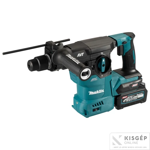 Makita 40Vmax XGT Li-ion BL AFT AWS AVT 30mm 3,9J SDS-Plus fúró-vésőkalapács 2x4,0Ah