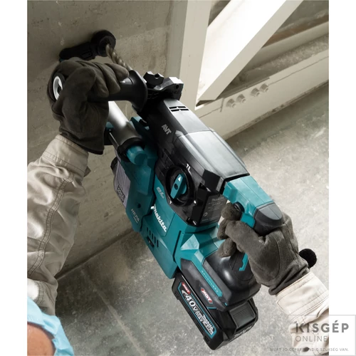 Makita 40Vmax XGT Li-ion BL AFT AWS AVT 30mm 3,9J SDS-Plus fúró-vésőkalapács 2x4,0Ah