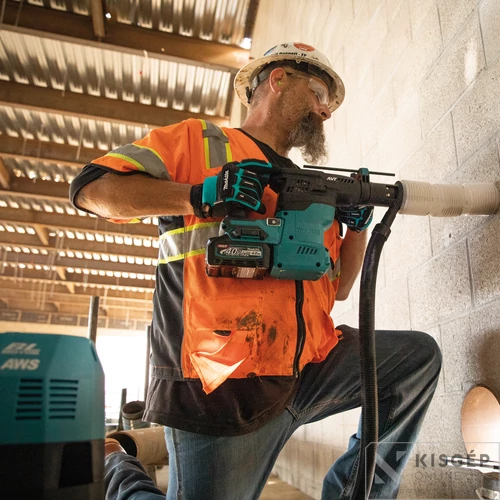 Makita 40Vmax XGT Li-ion BL AFT AWS AVT 30mm 3,9J SDS-Plus fúró-vésőkalapács cst 2x4,0Ah
