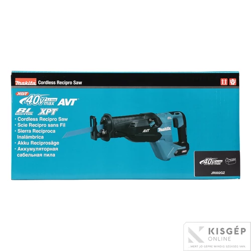 Makita 40Vmax XGT Li-ion BL AVT orrfűrész Z