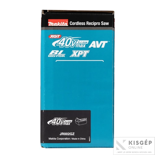 Makita 40Vmax XGT Li-ion BL AVT orrfűrész Z