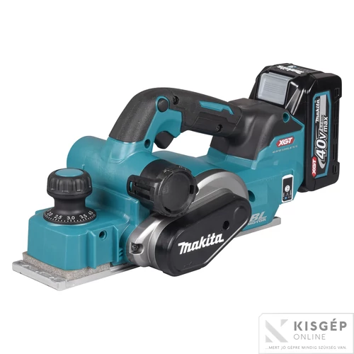 Makita 40Vmax XGT Li-ion BL AWS 82mm gyalu 2x4,0Ah