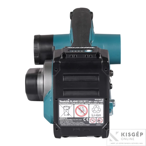 Makita 40Vmax XGT Li-ion BL AWS 82mm gyalu Z