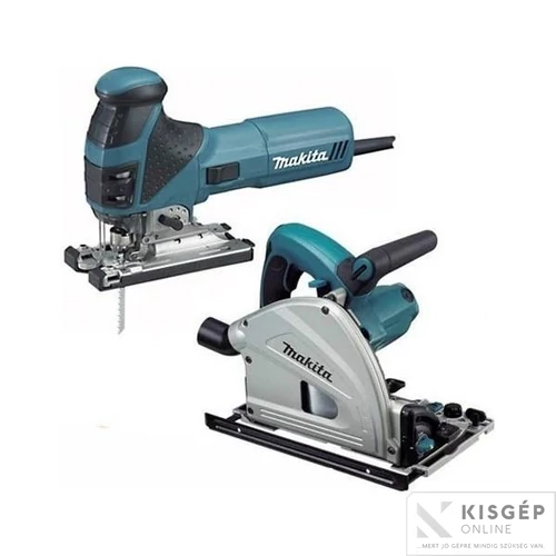 Makita MEU029J szerszámgép szett SP6000J merülő fűrész és 4351FCTJ szúrófűrész