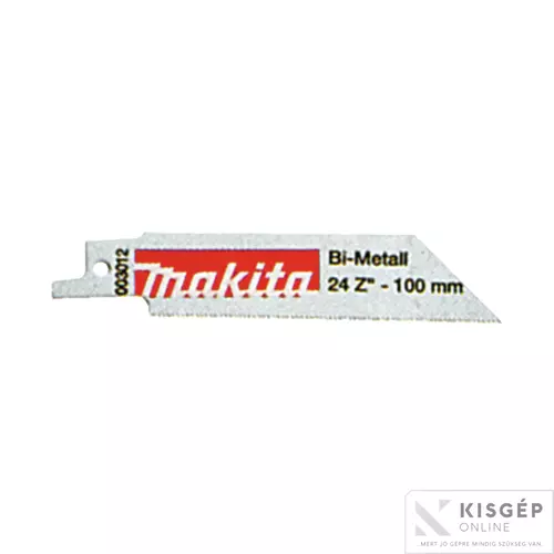 P-04896 Makita 5db BiM orrfűrészlap FÉM, TPI:24, L:100mm