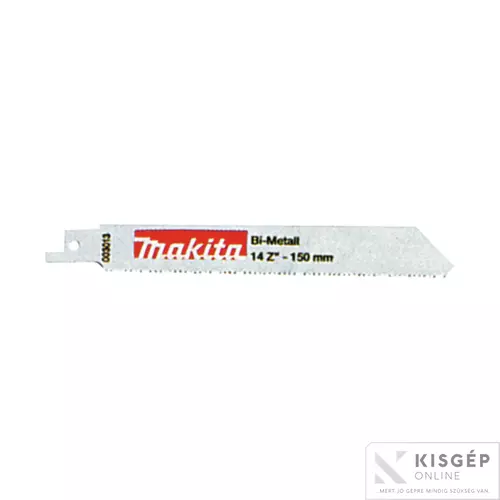P-04911 Makita 5db BiM orrfűrészlap FÉM, TPI:14, L:150mm