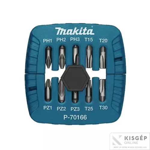 P-70166 MAKITA bitkészlet 10 db-os PROFI