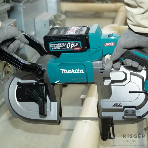 Makita 40Vmax XGT Li-ion BL 1000W szalagfűrész v:127mm Z