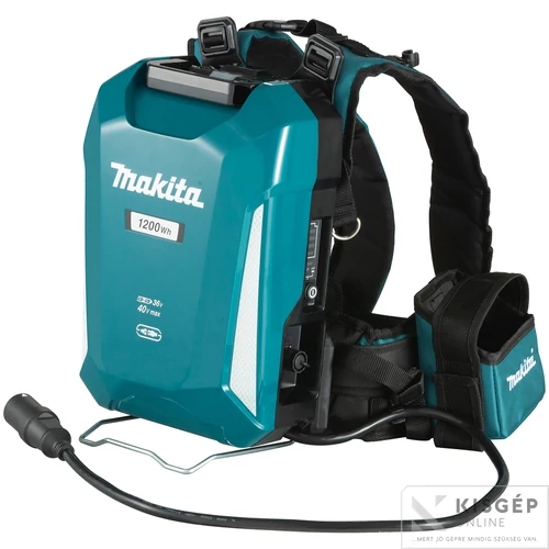 Makita PDC1200A01 LXT XGT 36V Li-Ion 1200 Wh 33,5 Ah akkumulátor hátihevederrel