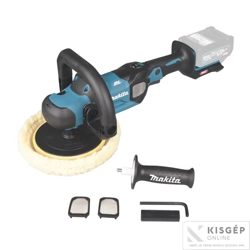 Makita 40Vmax XGT Li-ion BL 180mm 940W polírozógép Z