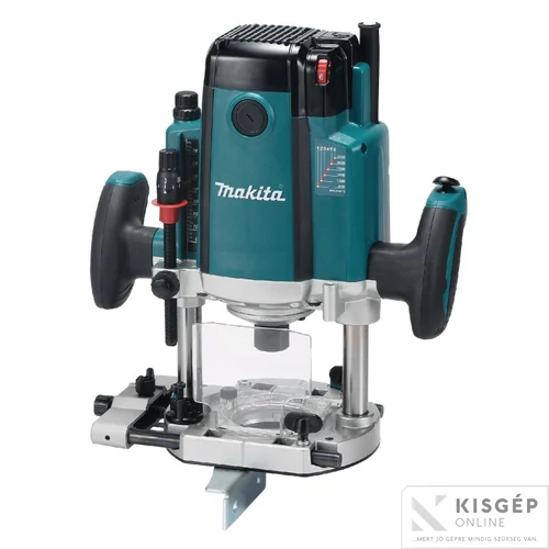 Makita RP2302FCJ 23000W 12mm felsőmaró 0-70mm, ford.
