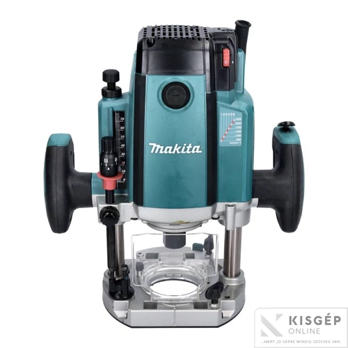 Makita 2300W 12mm felsőmaró 0-70mm LÁGYINDÍTÁS FORD, DUAL LED