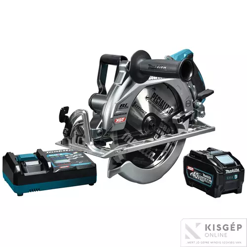 RS002GT101 Makita RS002GT101 40Vmax XGT Li-ion BL AWS 260mm Mg hátsó markolatos körfűrész 1x5,0Ah