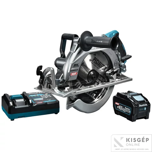 Makita RS002GT101 40Vmax XGT Li-ion BL AWS 260mm Mg hátsó markolatos körfűrész 1x5,0Ah