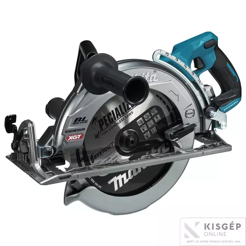 RS002GZ Makita RS002GZ 40Vmax XGT Li-ion BL AWS 260mm Mg hátsó markolatos körfűrész Z