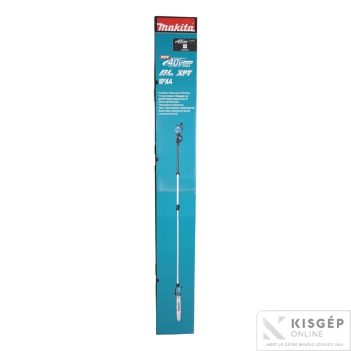 Makita UA004GZ 40Vmax XGT akkus teleszkópos magassági ágvágó 30 cm, 3/8