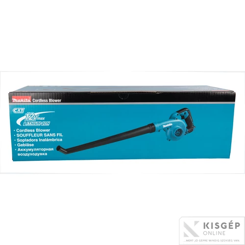 Makita UB101DZ 12Vmax CXT Li-Ion légseprű 162 km/h 2,6 m3/p Z