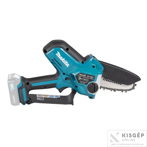 Makita UC100DZ 12Vmax CXT Li-Ion BL 210 W láncfűrész 10 cm, 0,325