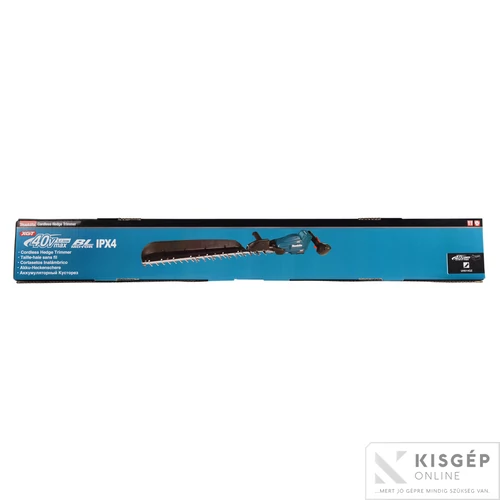 Makita UH014GZ 40Vmax XGT Li-Ion BL 75 cm 720 W (f) oldalmarkolatos sövényvágó Z